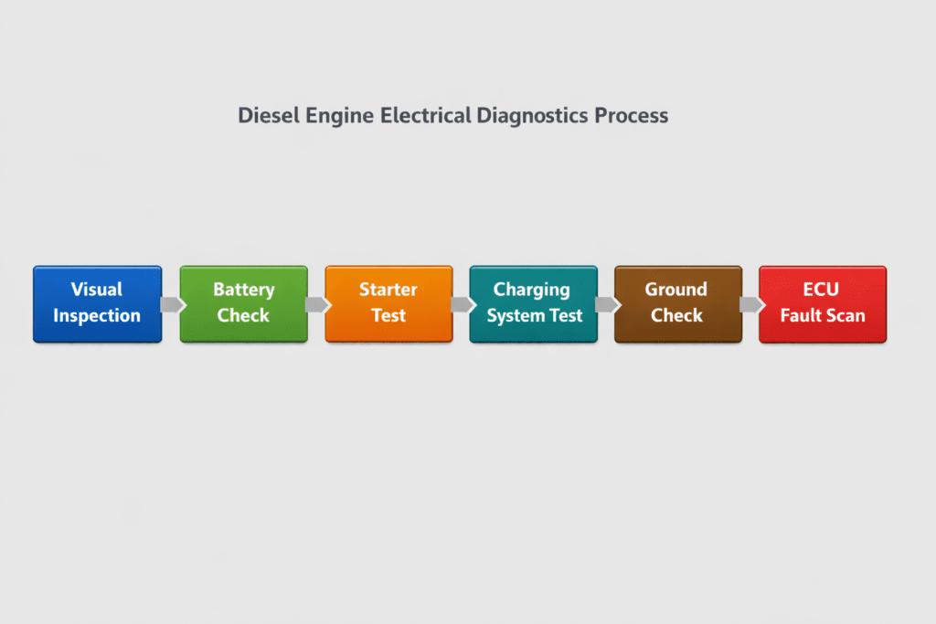 Diesel Engine Electrical Diagnostics