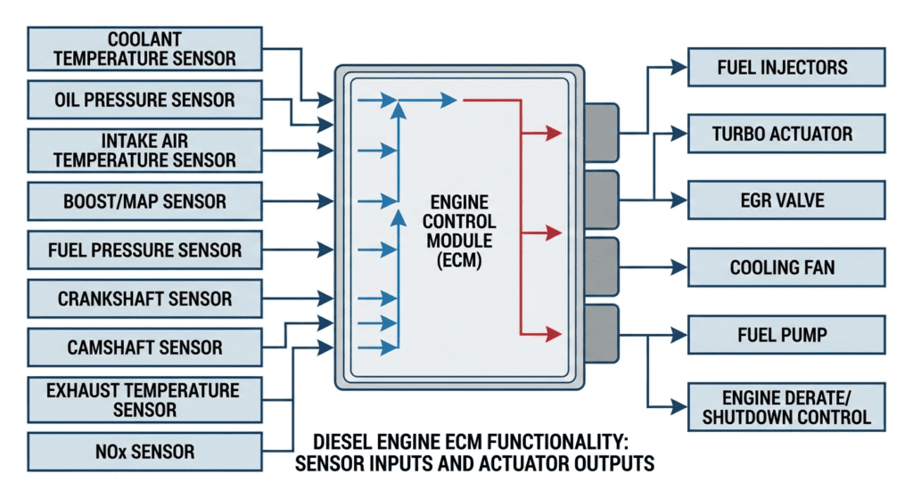 diesel engine ECU