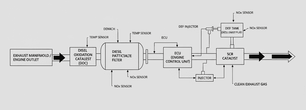 Diesel Exhaust Aftertreatment System