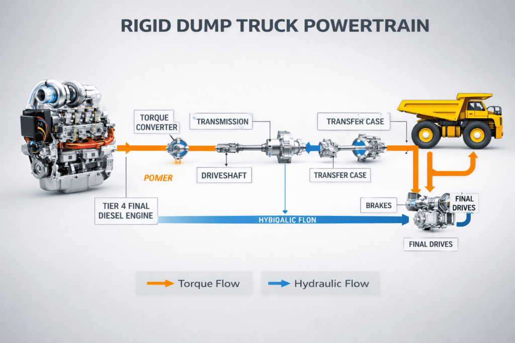 Heavy Equipment Powertrain System