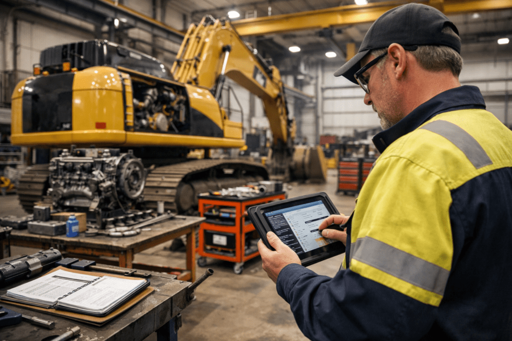 Heavy Equipment Workshop Systems Fleet Reliability Optimization