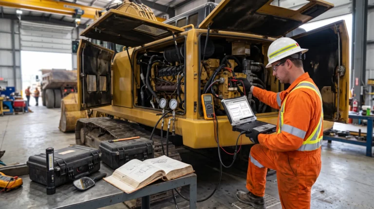 Heavy Equipment Diagnostic Process